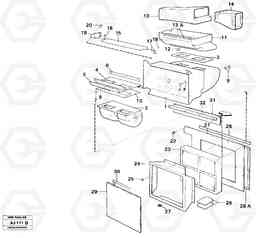 44056 Air filter L120B VOLVO BM VOLVO BM L120B, Volvo Construction Equipment