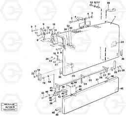 53429 Side hatches, rear L120B VOLVO BM VOLVO BM L120B, Volvo Construction Equipment