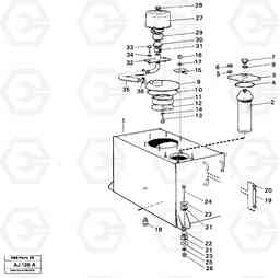 12063 Hydraulic tank L120B VOLVO BM VOLVO BM L120B, Volvo Construction Equipment