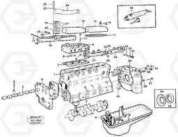 82920 Engine with fitting parts L120B VOLVO BM VOLVO BM L120B, Volvo Construction Equipment