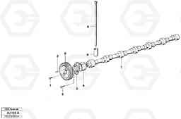 48138 Camshaft L120B VOLVO BM VOLVO BM L120B, Volvo Construction Equipment