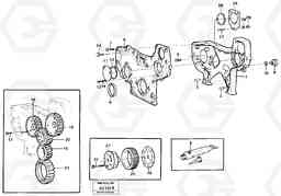 12012 Timing gear casing and gears L120B VOLVO BM VOLVO BM L120B, Volvo Construction Equipment