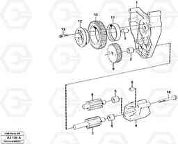 98026 Oil pump L120B VOLVO BM VOLVO BM L120B, Volvo Construction Equipment