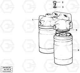 12018 Fuel filter L120B VOLVO BM VOLVO BM L120B, Volvo Construction Equipment