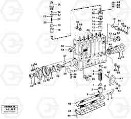 89291 Injection pump L120B VOLVO BM VOLVO BM L120B, Volvo Construction Equipment