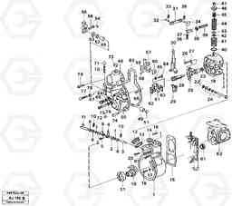 71425 Centrifugal governor L120B VOLVO BM VOLVO BM L120B, Volvo Construction Equipment