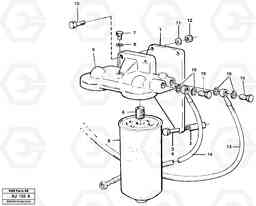 22910 Extra fuel filter L120B VOLVO BM VOLVO BM L120B, Volvo Construction Equipment