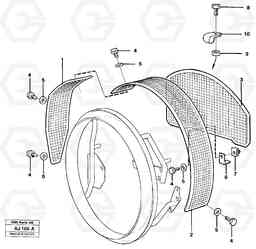 10404 Fan shroud L120B VOLVO BM VOLVO BM L120B, Volvo Construction Equipment