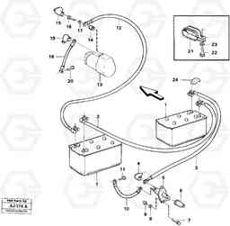 50866 Battery, assembly L120B VOLVO BM VOLVO BM L120B, Volvo Construction Equipment