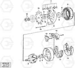 13980 Alternator L120B VOLVO BM VOLVO BM L120B, Volvo Construction Equipment