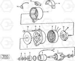 13982 Alternator L120B VOLVO BM VOLVO BM L120B, Volvo Construction Equipment