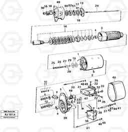 13983 Starter motor L120B VOLVO BM VOLVO BM L120B, Volvo Construction Equipment