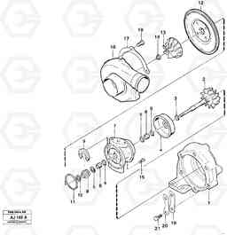 10901 Turbo charger L120B VOLVO BM VOLVO BM L120B, Volvo Construction Equipment