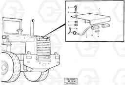 83442 License plate lamp L120B VOLVO BM VOLVO BM L120B, Volvo Construction Equipment