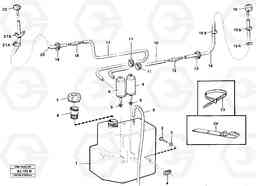 44629 Windshield washer L120B VOLVO BM VOLVO BM L120B, Volvo Construction Equipment