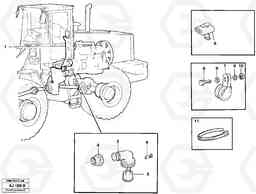 45252 Cable harness, transmission L120B VOLVO BM VOLVO BM L120B, Volvo Construction Equipment