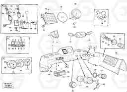 62108 Instruments panel L120B VOLVO BM VOLVO BM L120B, Volvo Construction Equipment