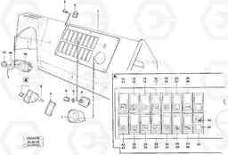 62109 Switch panel L120B VOLVO BM VOLVO BM L120B, Volvo Construction Equipment