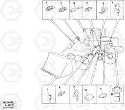 22395 Sensor L120B VOLVO BM VOLVO BM L120B, Volvo Construction Equipment