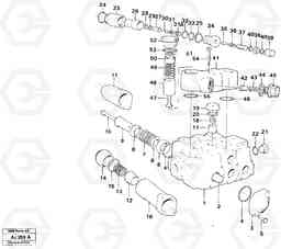 2055 Hydraulic valve L120B VOLVO BM VOLVO BM L120B, Volvo Construction Equipment