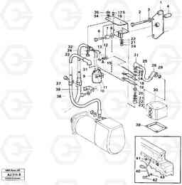 43958 Starter element with fitting parts L120B VOLVO BM VOLVO BM L120B, Volvo Construction Equipment