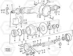 3274 Drive axle, front L120B VOLVO BM VOLVO BM L120B, Volvo Construction Equipment