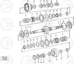 17806 Clutches forward and reverse L120B VOLVO BM VOLVO BM L120B, Volvo Construction Equipment