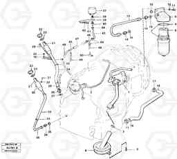 81329 Oil filler and dipstick L120B VOLVO BM VOLVO BM L120B, Volvo Construction Equipment