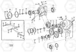 21430 Pump drive L120B VOLVO BM VOLVO BM L120B, Volvo Construction Equipment