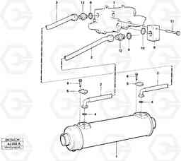 49236 Cooling system L120B VOLVO BM VOLVO BM L120B, Volvo Construction Equipment