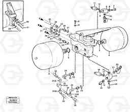 97745 Foot brake valve with clutches L120B VOLVO BM VOLVO BM L120B, Volvo Construction Equipment