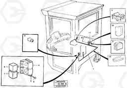 44637 Forward/reverse switch athydraulic controls L120B VOLVO BM VOLVO BM L120B, Volvo Construction Equipment