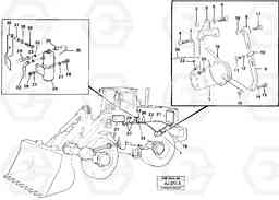 45268 Compressor with fitting parts. Cooling agent R12 L120B VOLVO BM VOLVO BM L120B, Volvo Construction Equipment