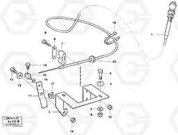 52055 Hand throttle L120B VOLVO BM VOLVO BM L120B, Volvo Construction Equipment