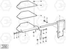 45554 Instructor's seat L120B VOLVO BM VOLVO BM L120B, Volvo Construction Equipment