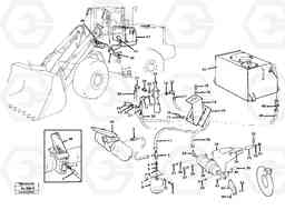 92001 Hydraulic parking brake L120B VOLVO BM VOLVO BM L120B, Volvo Construction Equipment