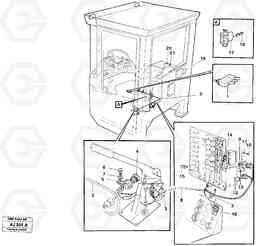 20881 Parking brake alarm, L120B VOLVO BM VOLVO BM L120B, Volvo Construction Equipment