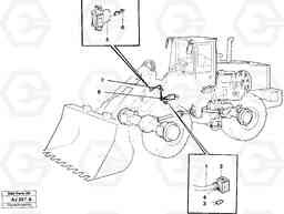 22921 Single-acting lifting function L120B VOLVO BM VOLVO BM L120B, Volvo Construction Equipment