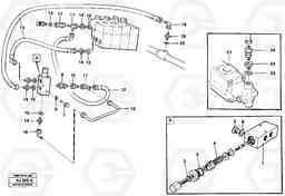 17573 Boom lowering system, L120B VOLVO BM VOLVO BM L120B, Volvo Construction Equipment