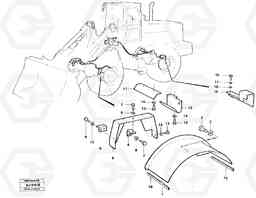 18137 Brake shield L120B VOLVO BM VOLVO BM L120B, Volvo Construction Equipment