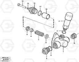 96710 Feed pump L120B VOLVO BM VOLVO BM L120B, Volvo Construction Equipment