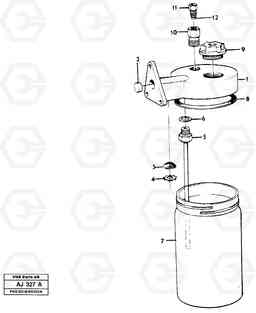 21486 Anti-freeze reservoir L120B VOLVO BM VOLVO BM L120B, Volvo Construction Equipment