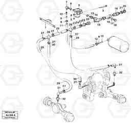 82969 Air pressurized shafts L120B VOLVO BM VOLVO BM L120B, Volvo Construction Equipment