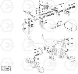 82969 Air pressurized shafts L120B VOLVO BM VOLVO BM L120B, Volvo Construction Equipment