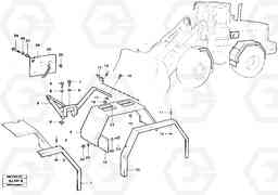 48835 Extended fenders L120B VOLVO BM VOLVO BM L120B, Volvo Construction Equipment