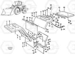 21494 Mud guards L120B VOLVO BM VOLVO BM L120B, Volvo Construction Equipment