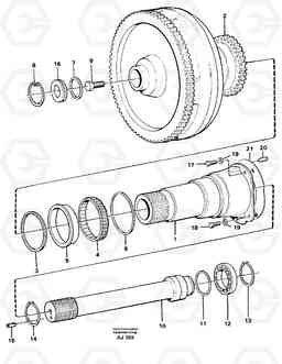 13995 Torque converter L120B VOLVO BM VOLVO BM L120B, Volvo Construction Equipment