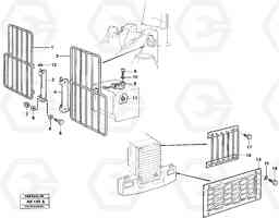 49328 Protection for lighting. L180/L180C VOLVO BM VOLVO BM L180/L180C SER NO -2532 / -60469 USA, Volvo Construction Equipment