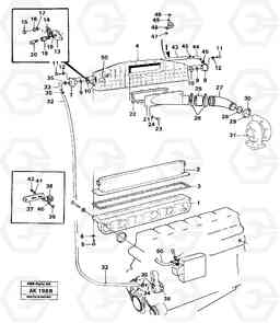 26572 Intercooler. L180/L180C VOLVO BM VOLVO BM L180/L180C SER NO -2532 / -60469 USA, Volvo Construction Equipment