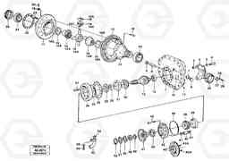 62131 Final drive, front L180/L180C VOLVO BM VOLVO BM L180/L180C SER NO -2532 / -60469 USA, Volvo Construction Equipment